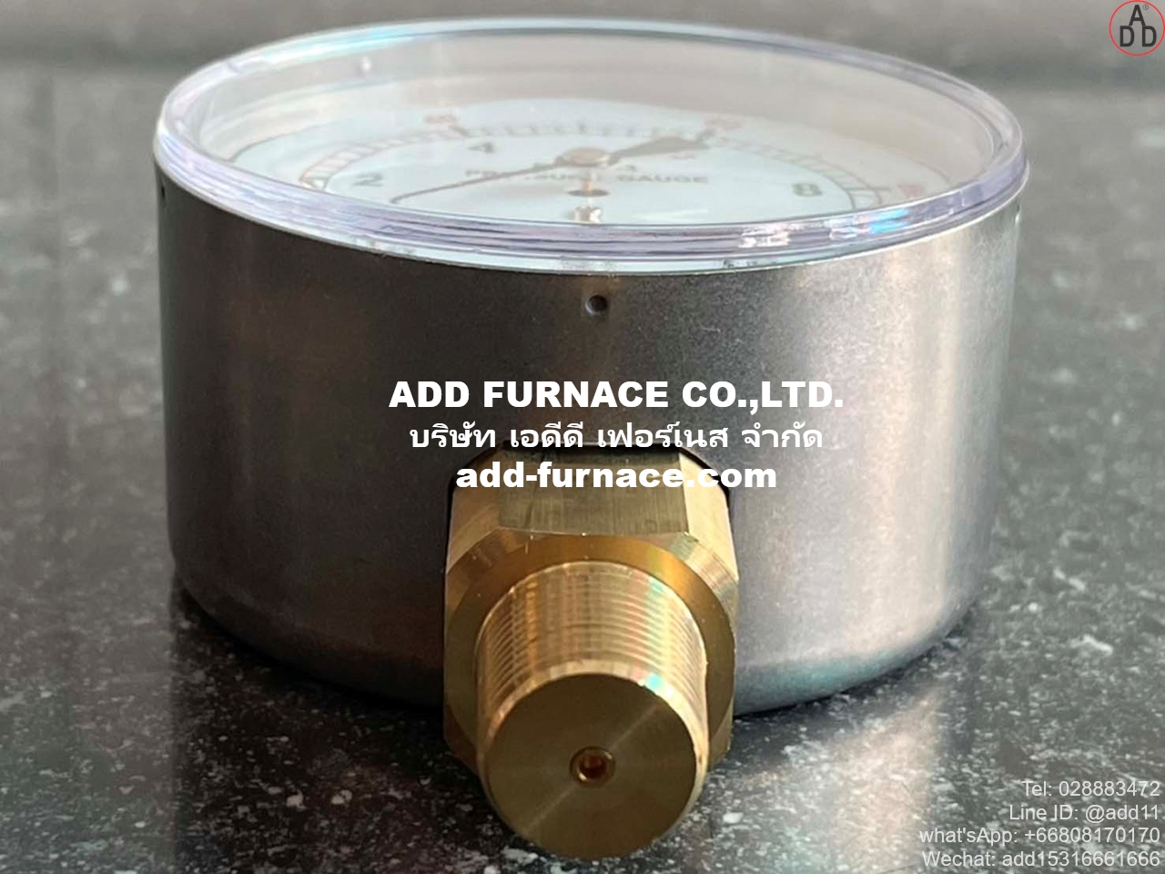 Yamataha Pressure Gauge 0-10kPa(0-100mBar) 3/8PT (5)